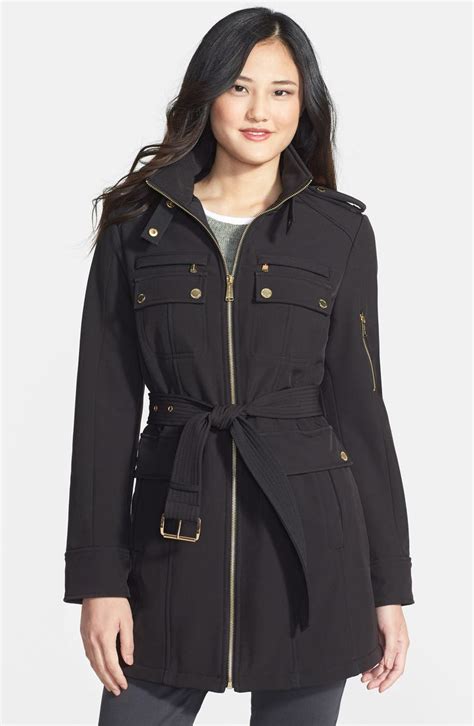 michael kors softshellmantel rot|michael kors winter jacket.